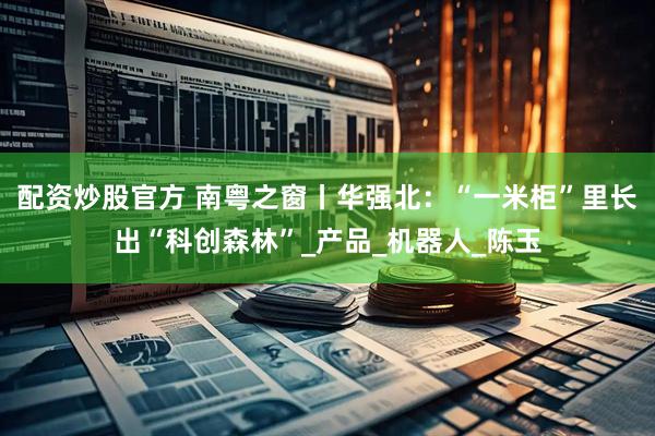 配资炒股官方 南粤之窗丨华强北：“一米柜”里长出“科创森林”_产品_机器人_陈玉